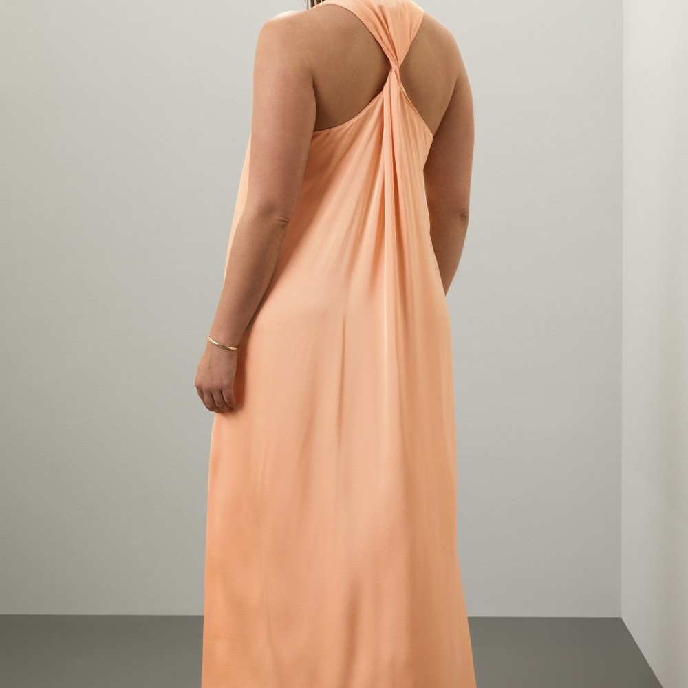 Rosetta Getty Peach Maxi Dress - Picture 4 of 11